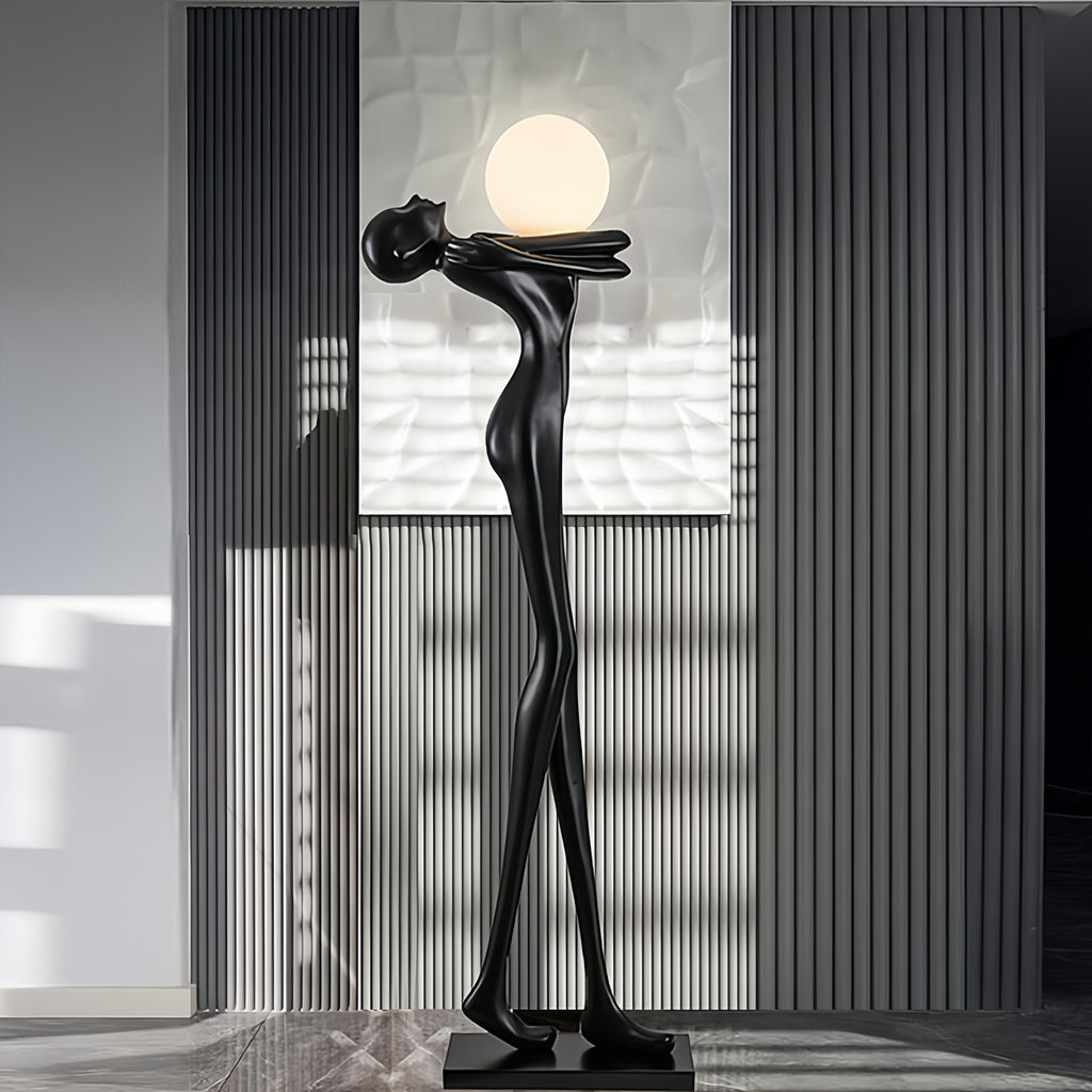 71'' Black Novelty Floor Lamp,Ornament Creative Standing Light