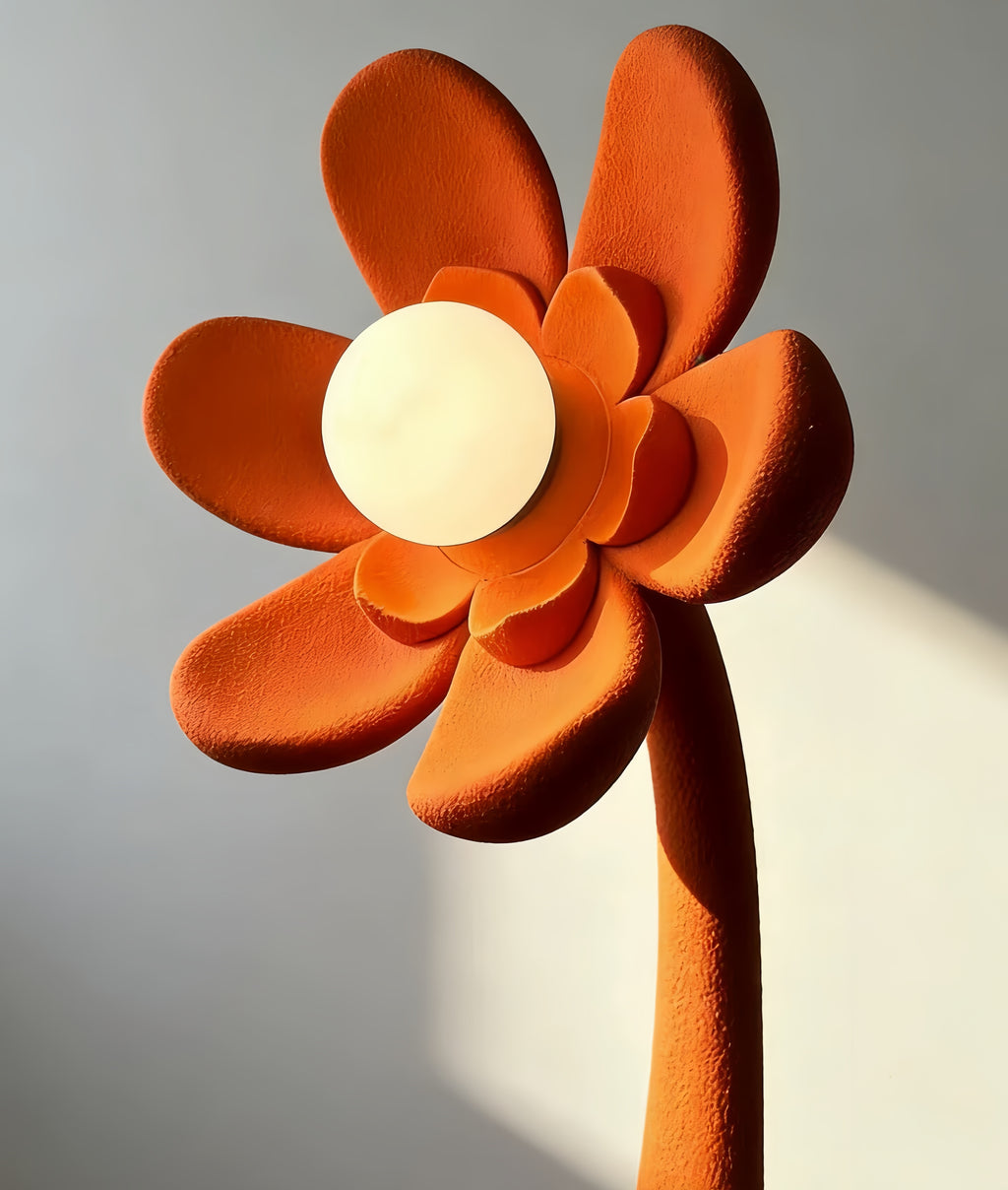 Sunflower Sculpture Novelty Floor Lamp