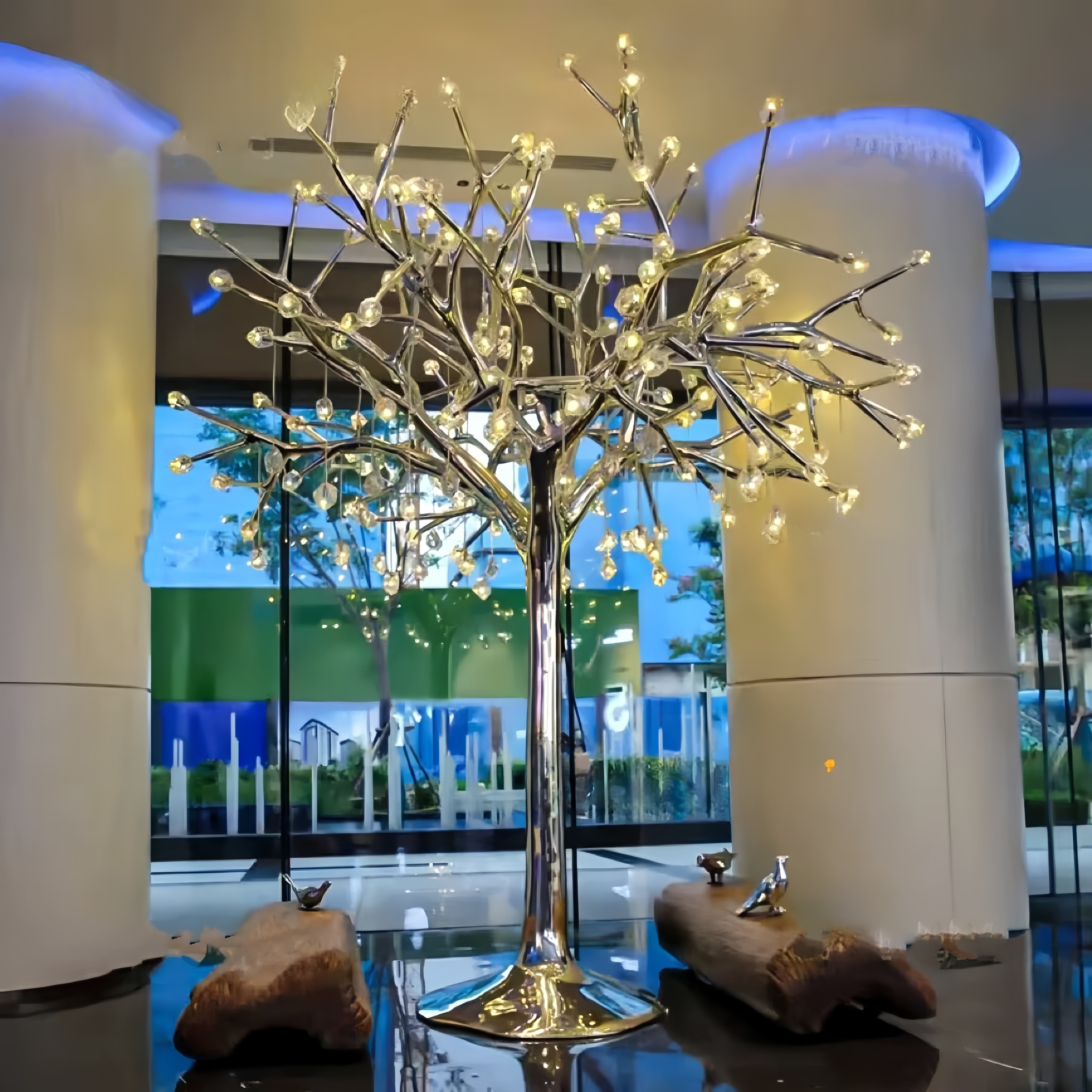 Starlight Tree Sculpture Floor Lamp