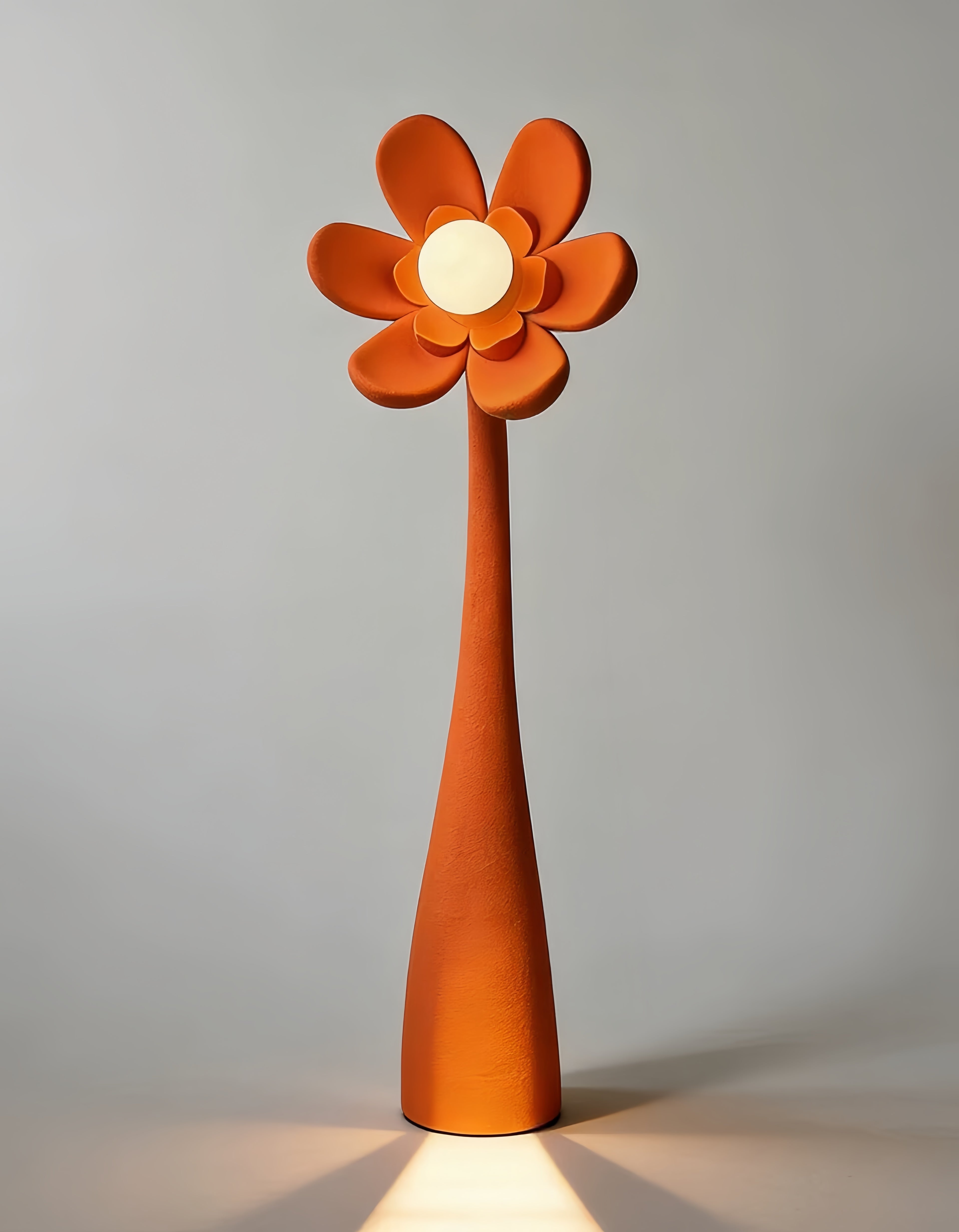 Sunflower Sculpture Novelty Floor Lamp