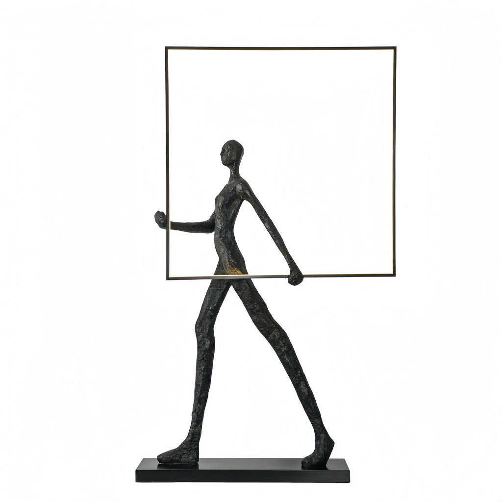 Modern style abstract art sculpture floor lamp