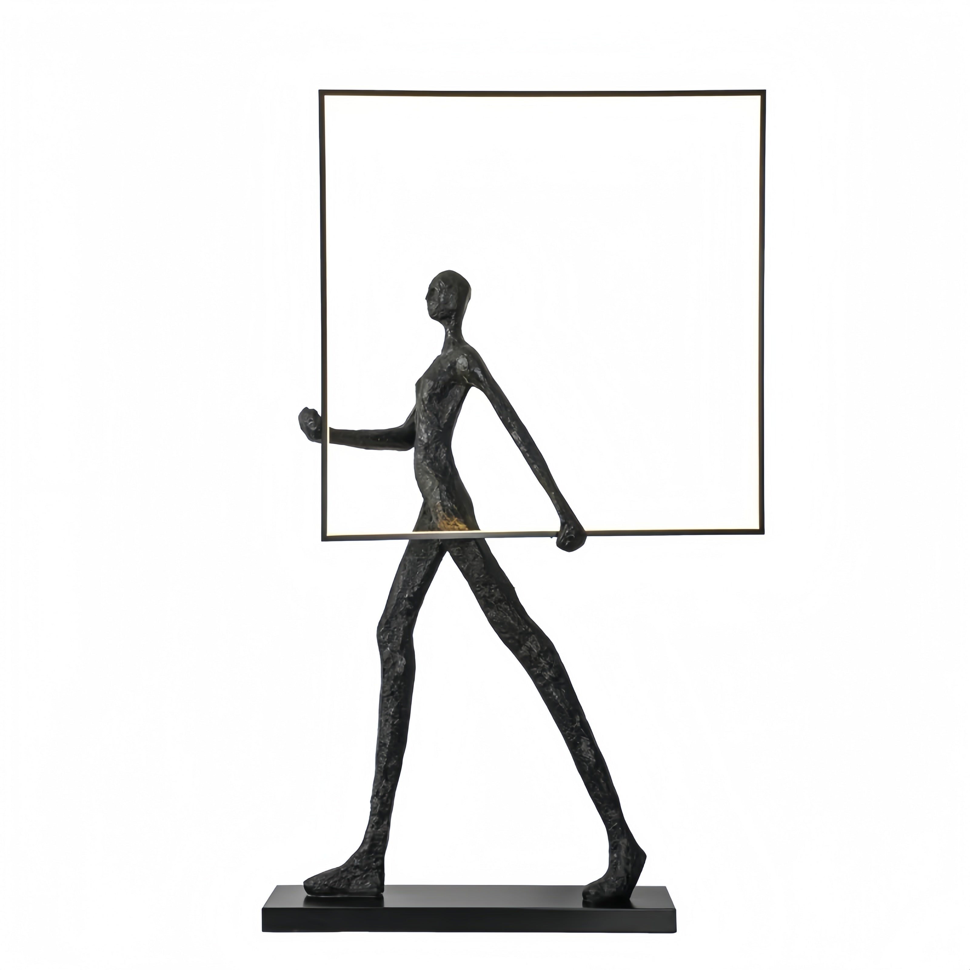 Modern style abstract art sculpture floor lamp