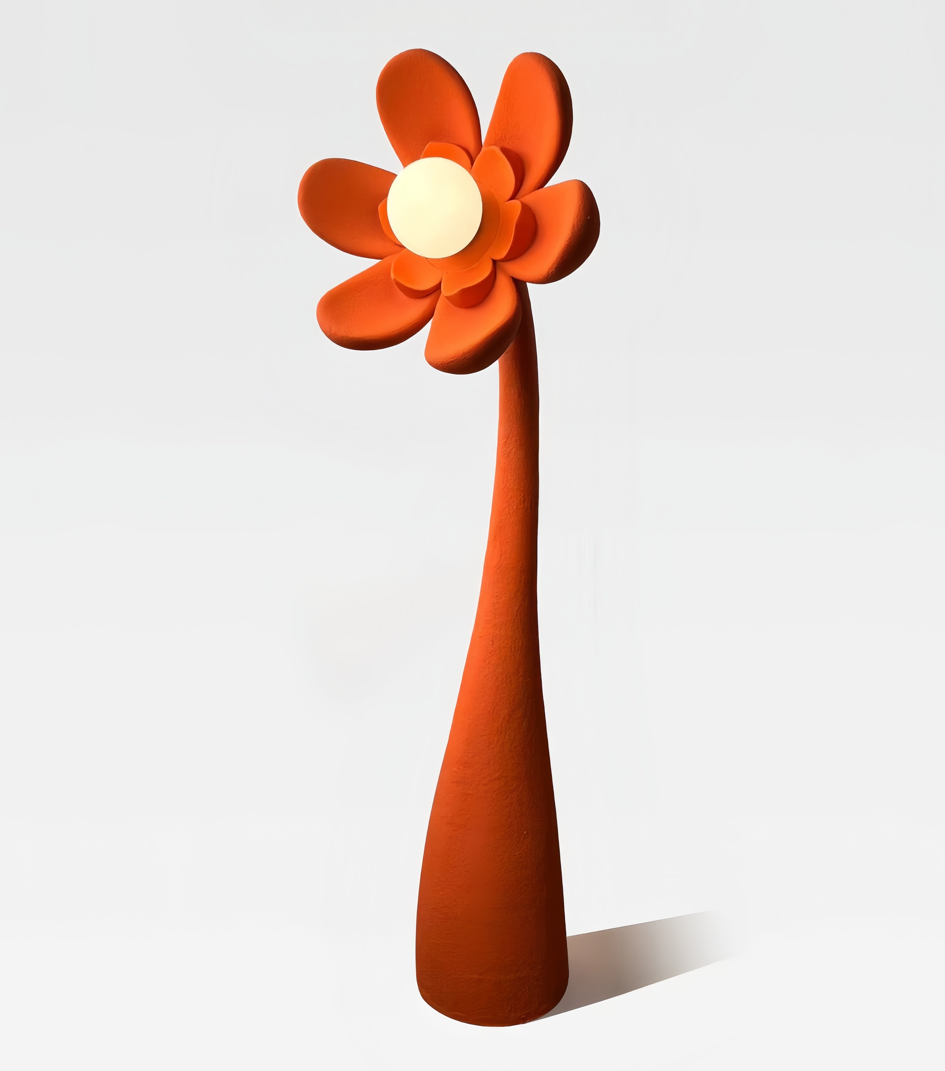Sunflower Sculpture Novelty Floor Lamp