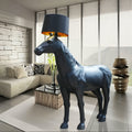 71'' Horses Figurines & Sculptures Novelty Floor Lamp