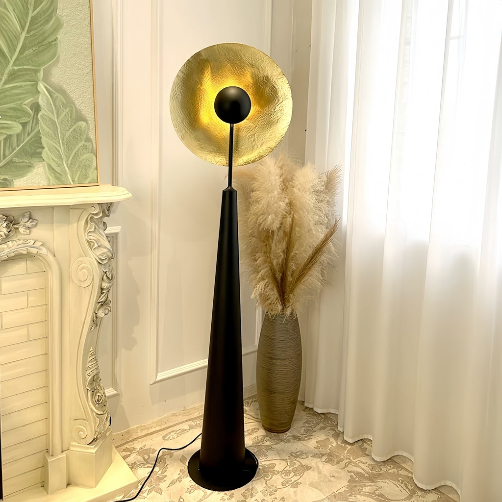 The medieval light luxury floor lamp