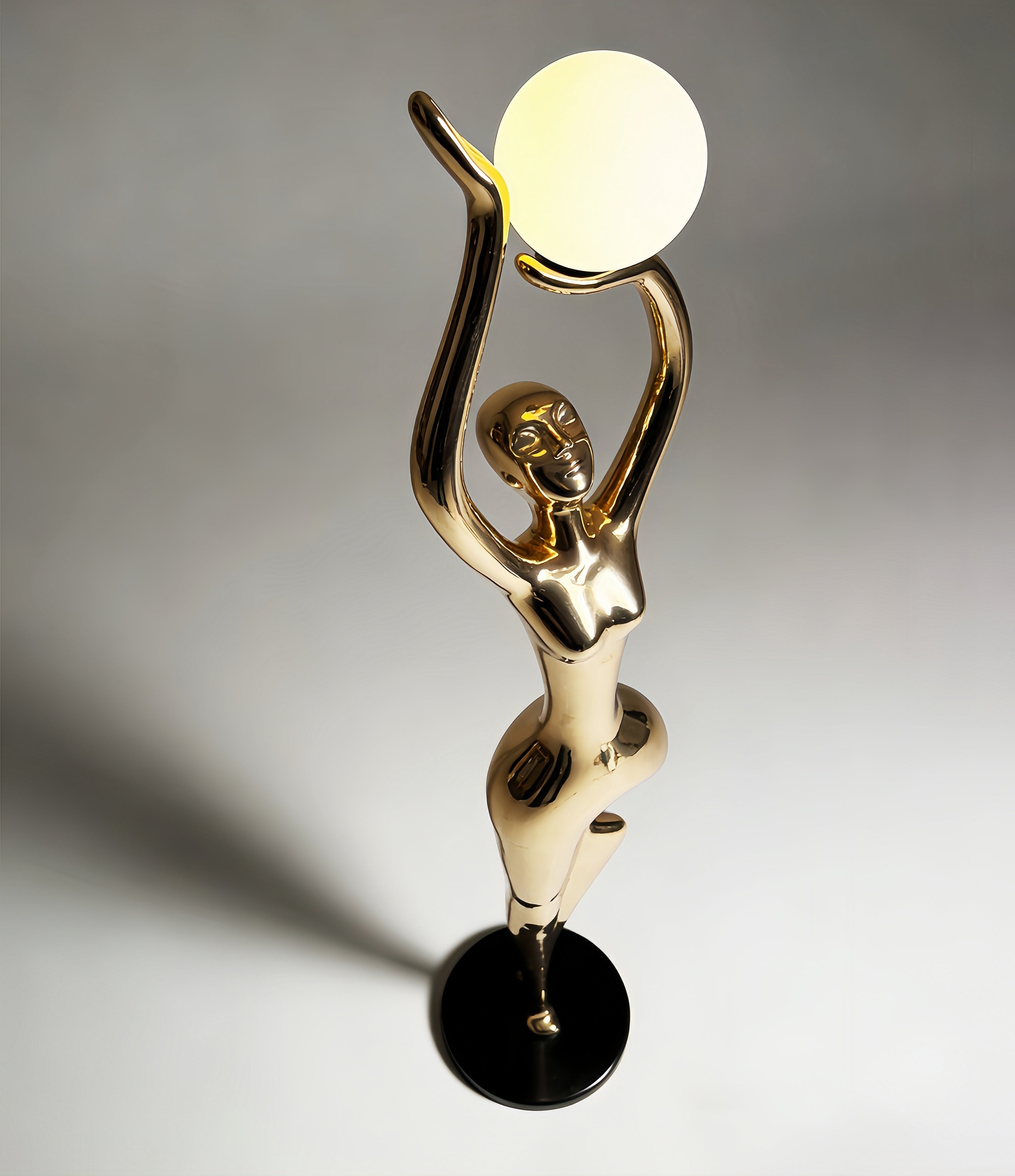 Fairy Sculpture Novelty Floor Lamp Hugger Ball
