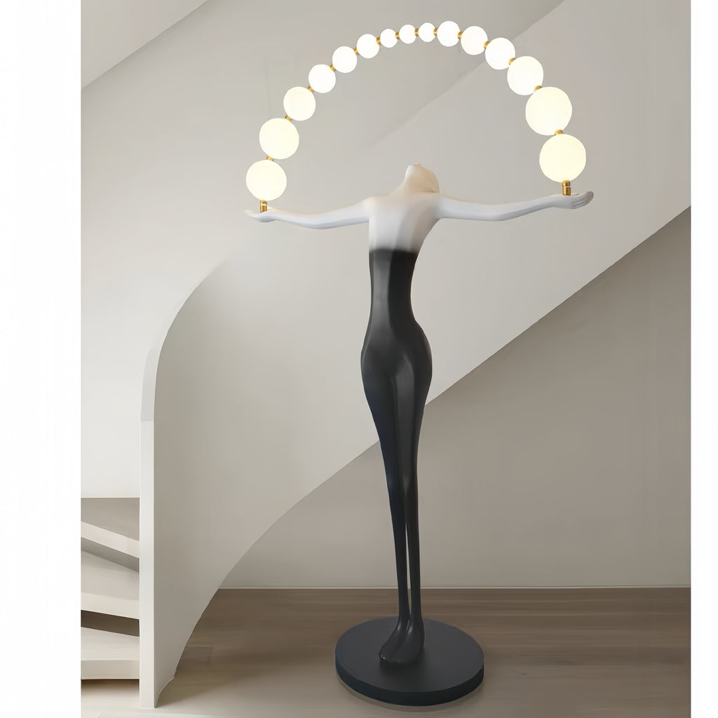 'Flying in the Sky' Sculpture Floor Lamp