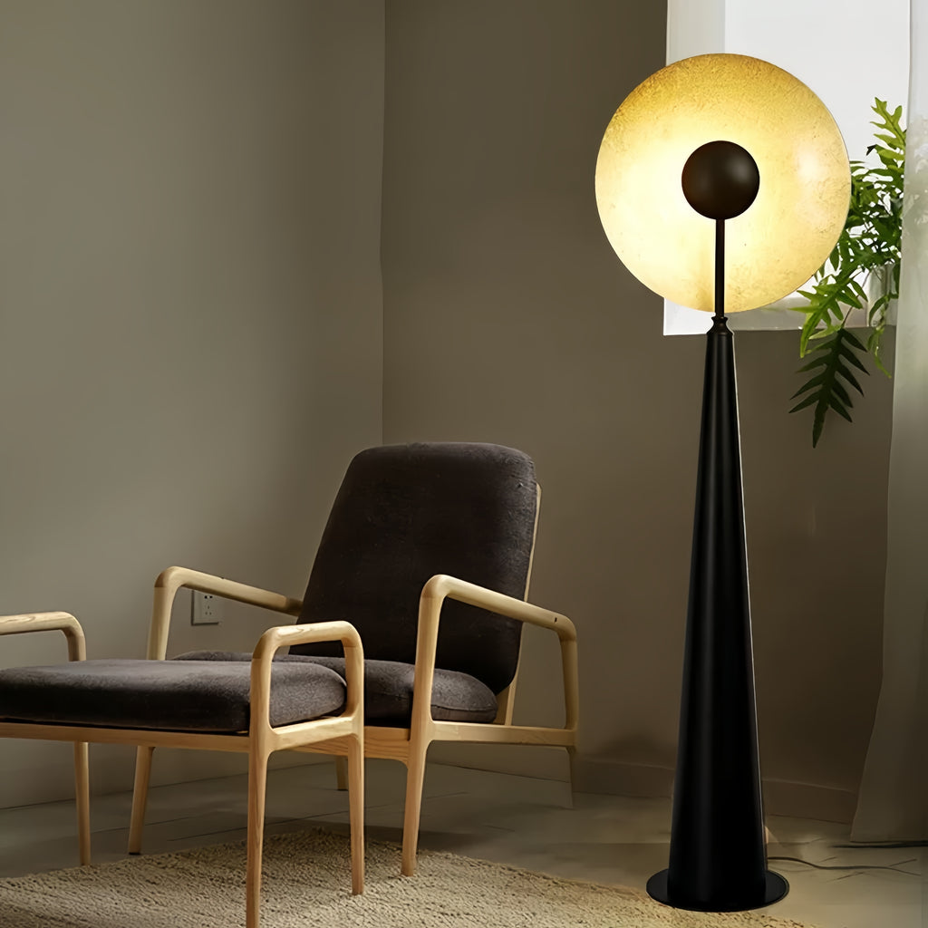 The medieval light luxury floor lamp