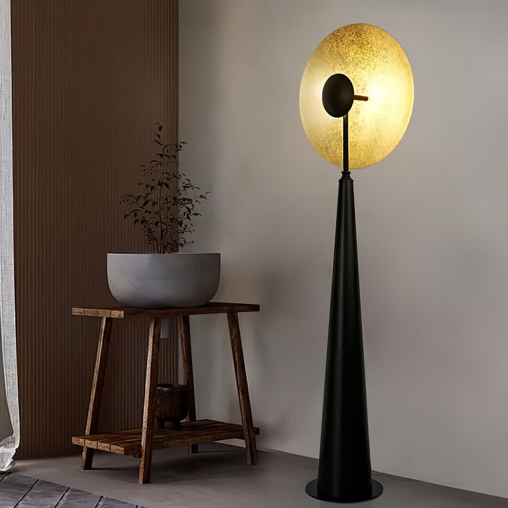 The medieval light luxury floor lamp