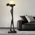 71'' Black Novelty Floor Lamp,Ornament Creative Standing Light