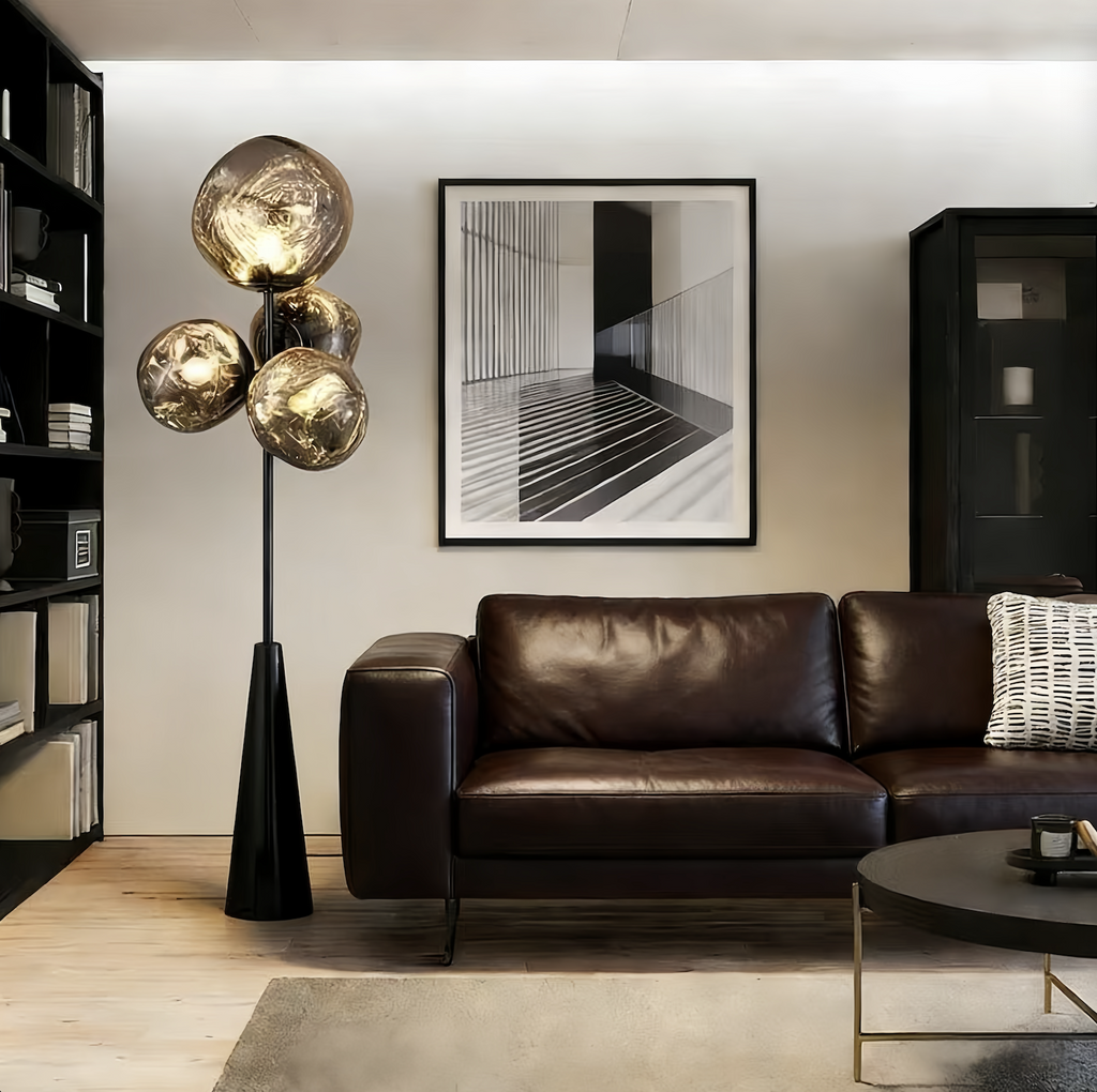 68.9'' Minimally Designed Lava Floor Lamp