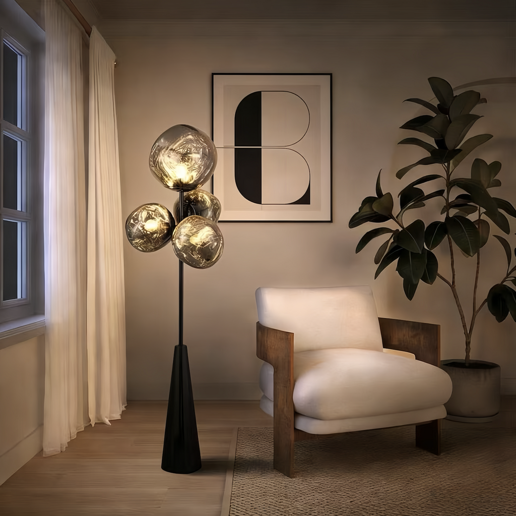 68.9'' Minimally Designed Lava Floor Lamp