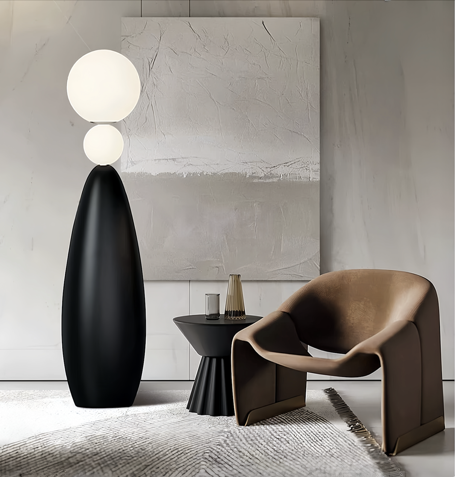 Modern minimalist floor lamp