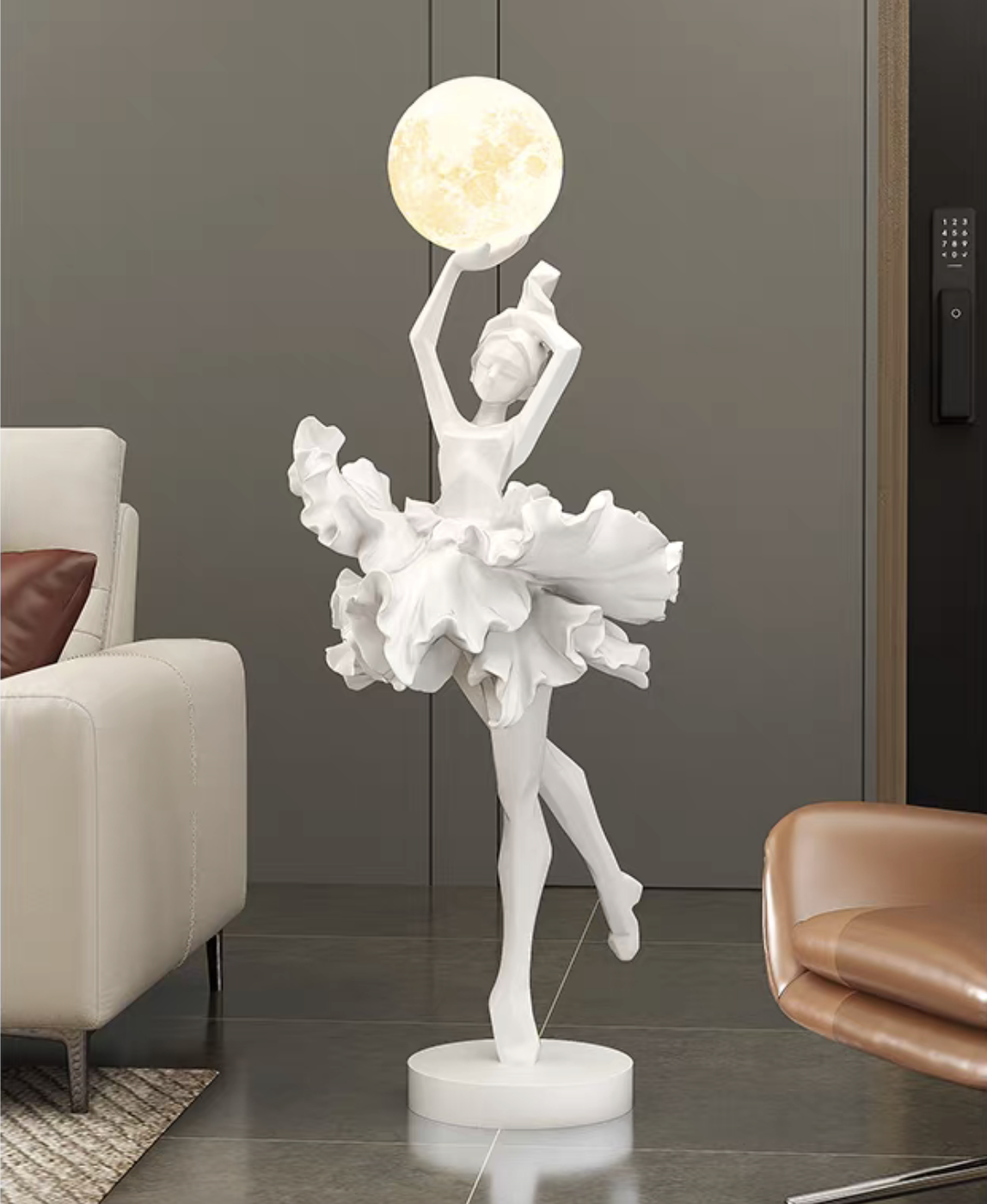 Ballet Girl Sculpture Floor Lamp
