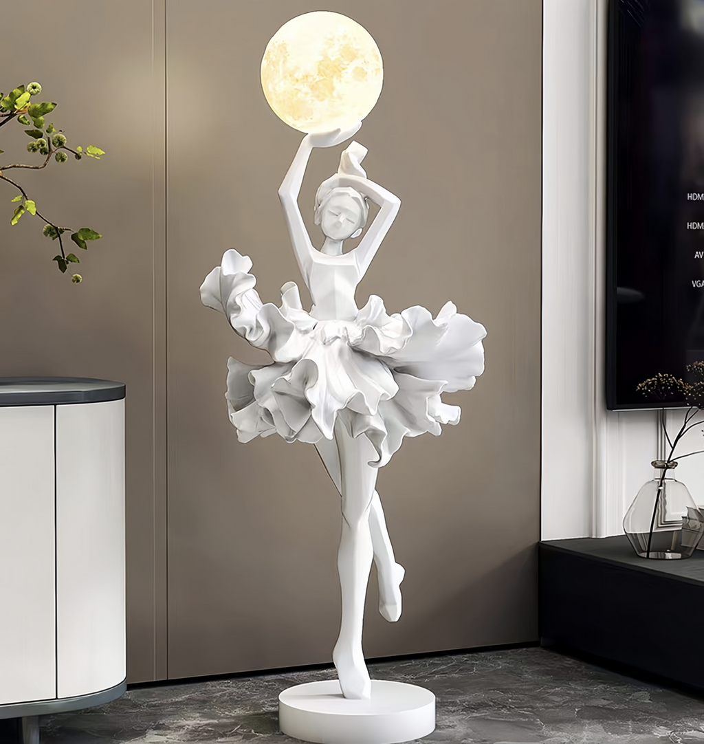 Ballet Girl Sculpture Floor Lamp