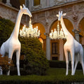 105" Unique Giraffe Sculpture Novelty Floor Lamp