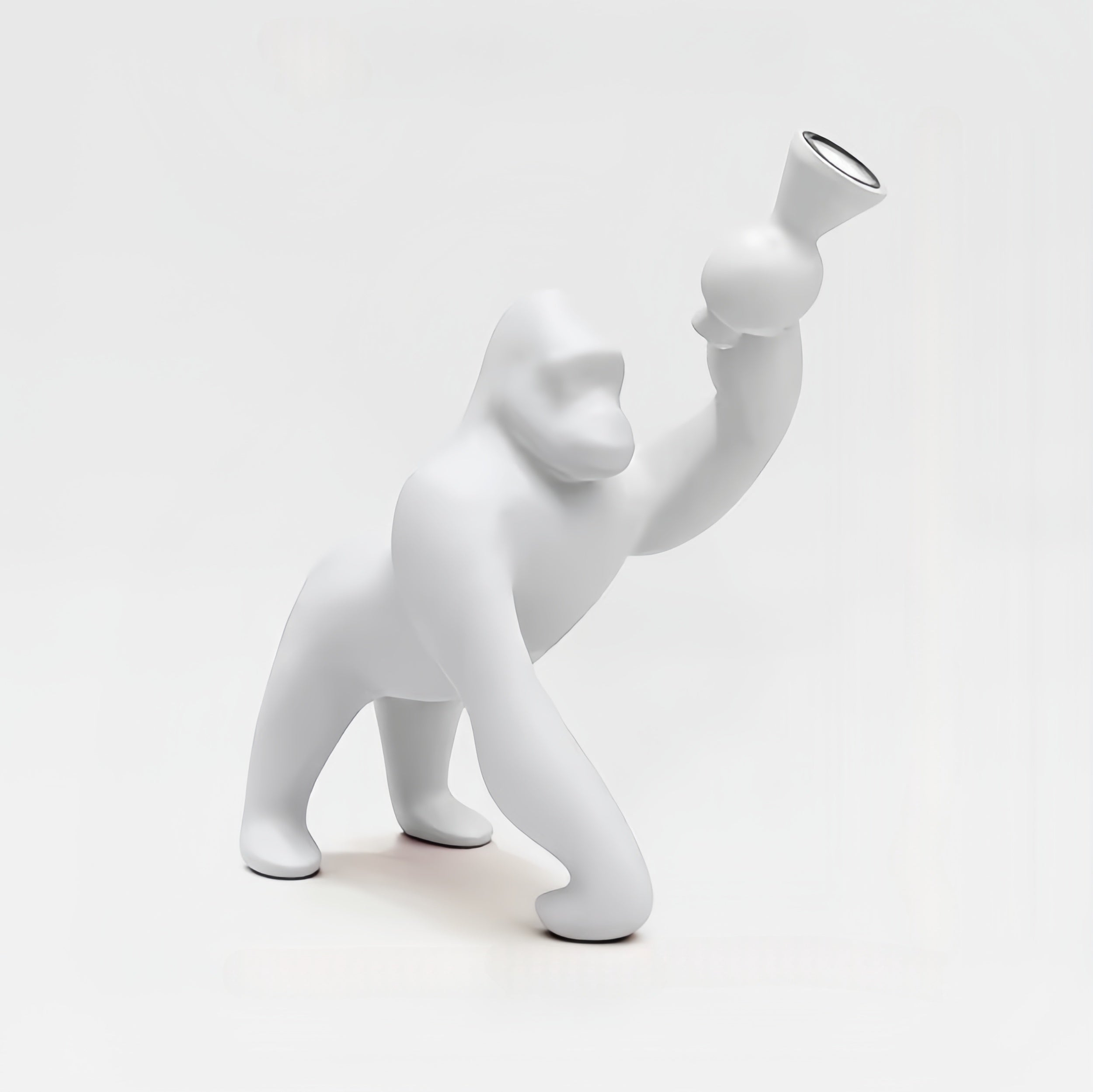 Chimpanzee Sculpture Floor Lamp